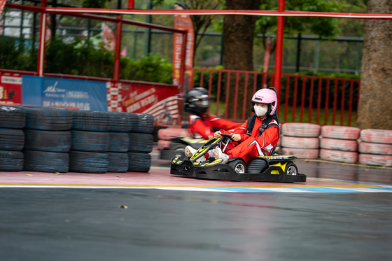 дети рамки 4130CrMo электрические идут Kart участвуя в гонке колеса фронта 3.5kw равенства перекрестные
