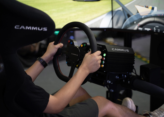 CAMMUS 3 экранирует ПК Sim безредукторной передачи 15Nm участвуя в гонке арена игры