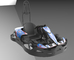Быстрая обязанность электрическая идет Kart Pro с 4 колесами управляет скоростью мест взрослой быстрой